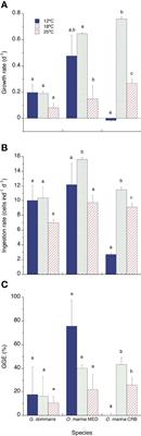 Effects of Temperature on the Bioenergetics of the Marine Protozoans Gyrodinium dominans and Oxyrrhis marina